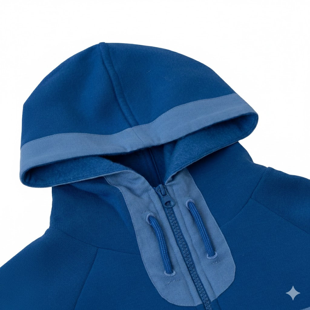 Color Block Half-Zip Hoodie