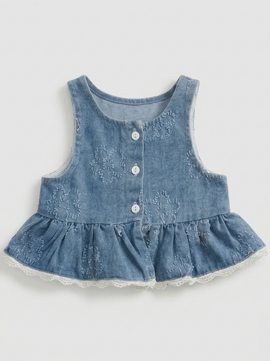 Embroidered Two Piece Set