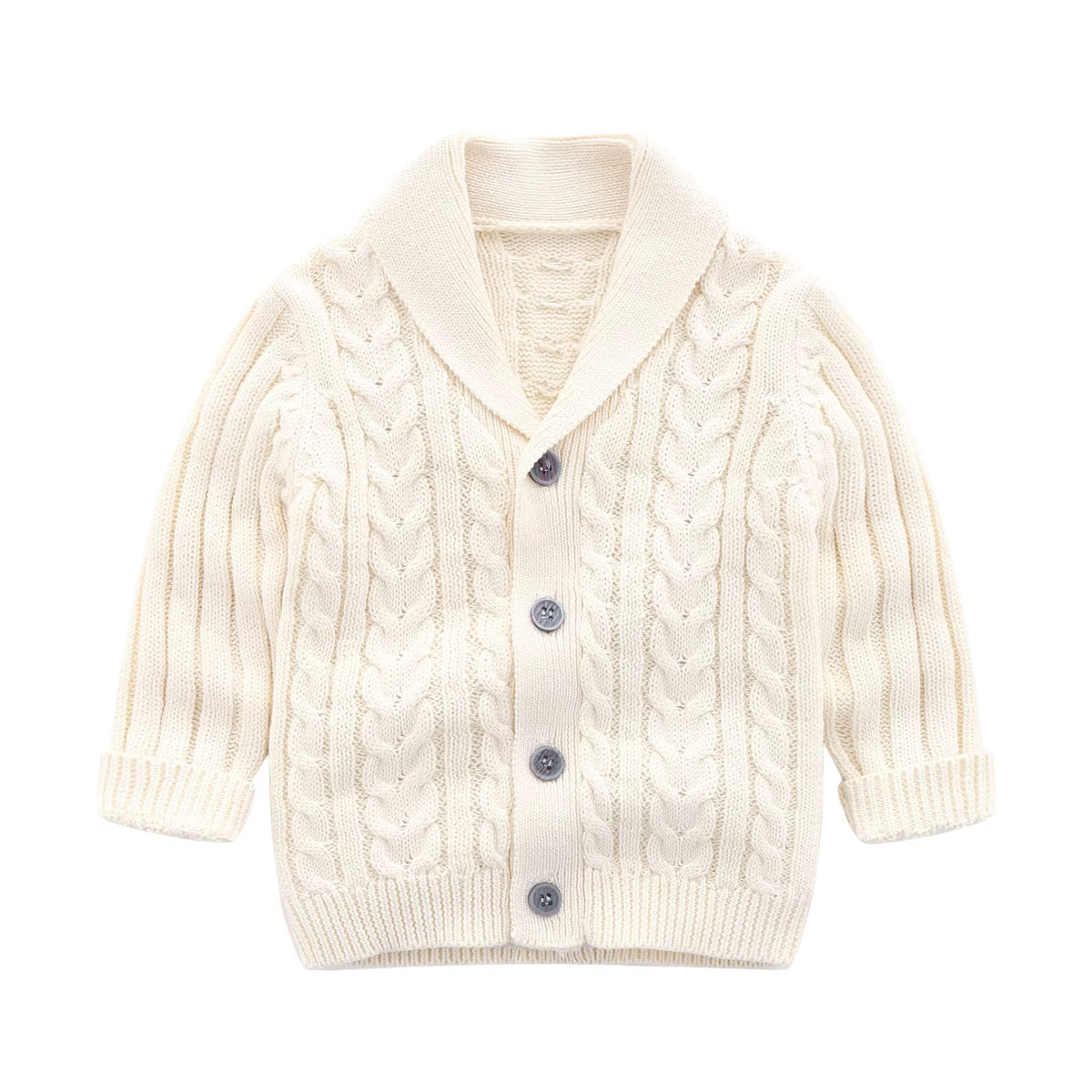 Cream Cable Knit Sweater