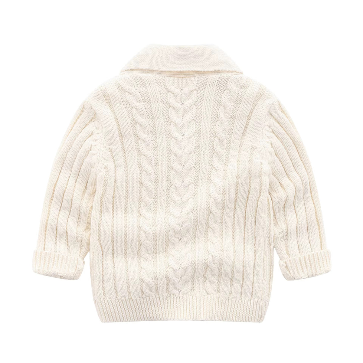Cream Cable Knit Sweater