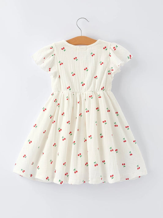Cherry Print Dress