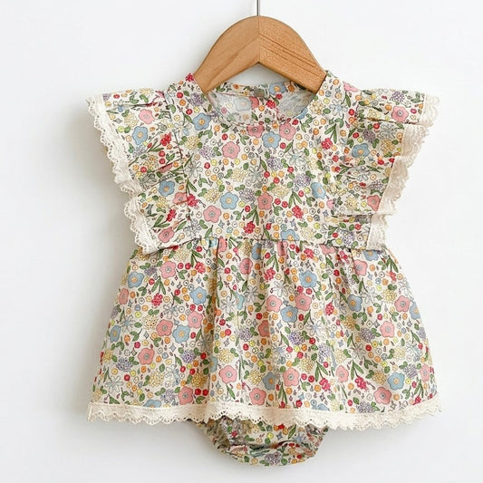 Floral Lace Romper