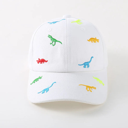 White Dino Hat